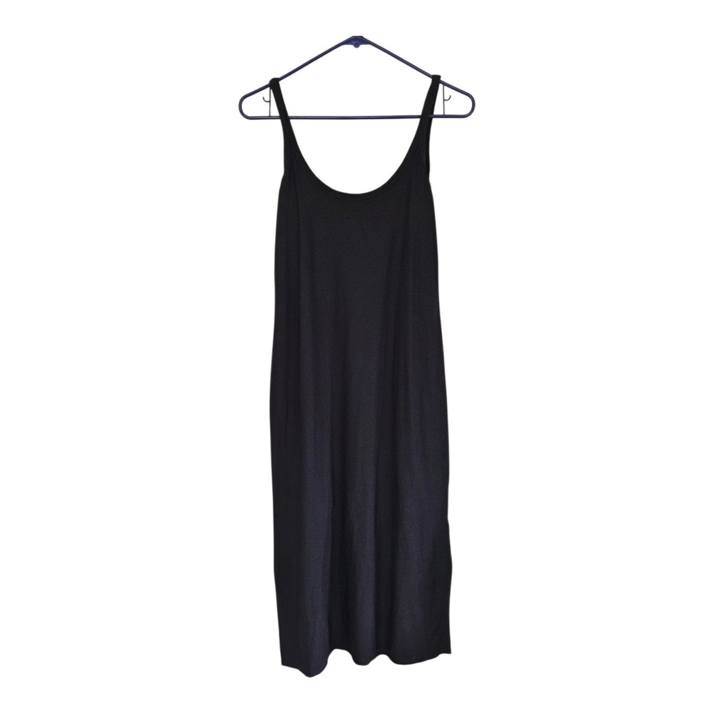 Beyond Yoga Featherweight Maxi Tank Dress S Dark Charcoal Gray Soft Stretch